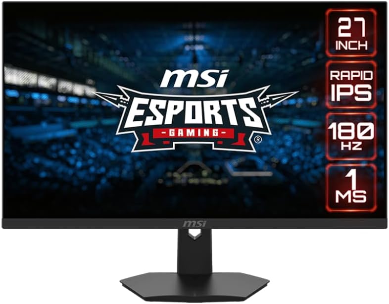 MSI LED Monitor G274F 180Hz FHD 27 Inches MSI LED Monitor G274F 180Hz FHD 27 Inches